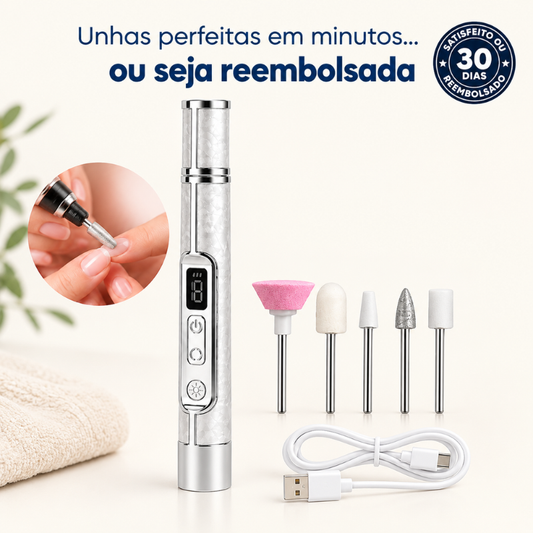 Lima de Unhas Elétrica e Removedor de Calosidades