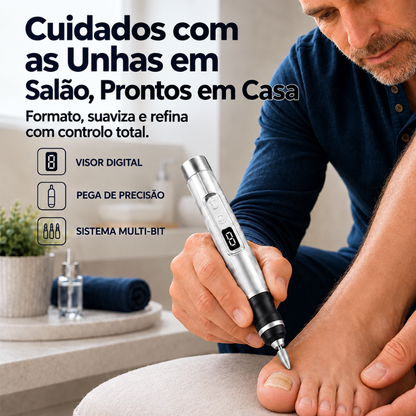 Lima de Unhas Elétrica e Removedor de Calosidades