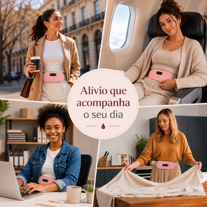 Coreva™ - Almofada térmica para o alívio das cólicas menstruais