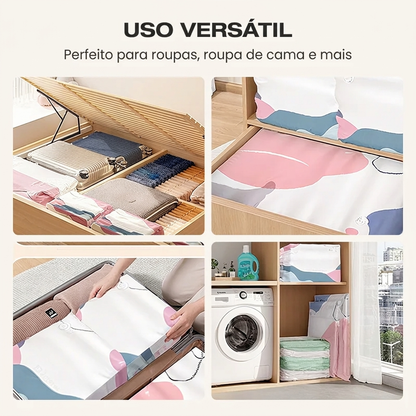 ⏳ Oferta limitada 🔥 - Sacos de vácuo sem bomba, tamanho grande☀
