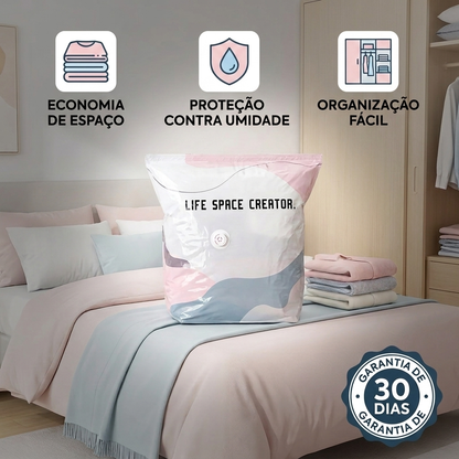 ⏳ Oferta limitada 🔥 - Sacos de vácuo sem bomba, tamanho grande☀
