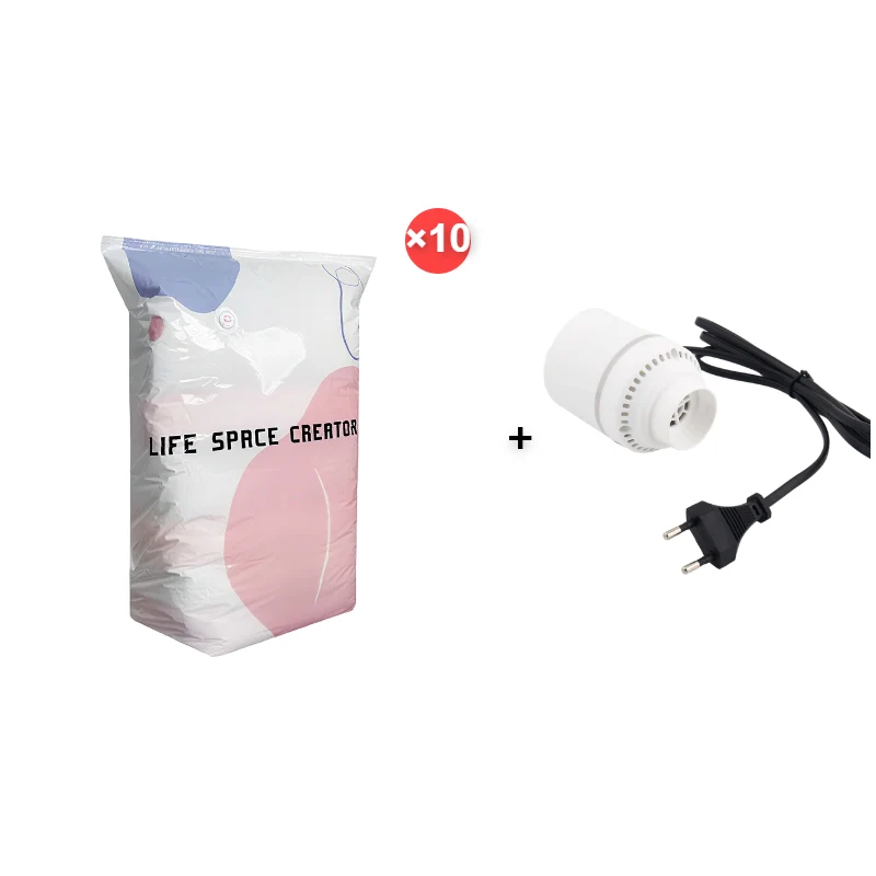 ⏳ Oferta limitada 🔥 - Sacos de vácuo sem bomba, tamanho grande☀